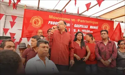 Alan Ganoo à Bambous : «Les inégalités et la pauvreté ne cessent d'augmenter» 