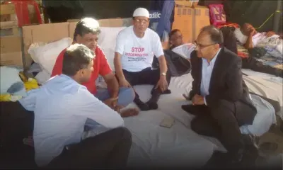 SCBG : Alan Ganoo exprime sa « solidarité » avec les grévistes de la faim