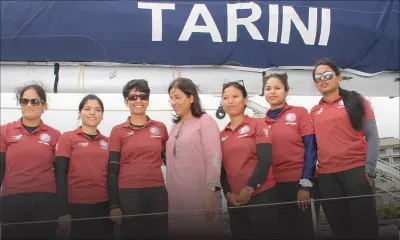 Six Indiennes à Maurice avant leur tour du monde 