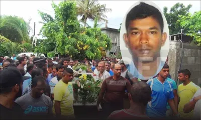 Gros-Cailloux : dernier adieu au policier Ketan Lodah