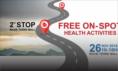 Tests de santé gratuits du NIC : escale au Riche-Terre Mall