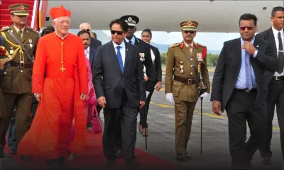 Cardinal Maurice Piat: «Mo bien contan mo ine retrouv lacaz mama»