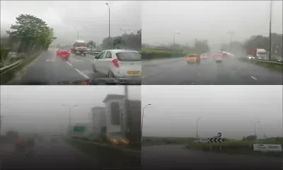 Avis de fortes pluies : prudence sur les routes