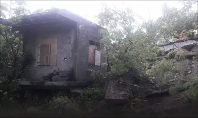 Une maison cède à Tranquebar : un vieux couple évacué