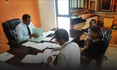 Descente des officiers de la MRA à l’étude de l’avocat Yash Bhadain