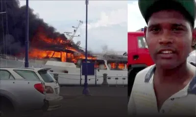 Incendie au port : un rescapé raconte le drame