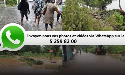 Dépression tropicale : notre service WhatsApp à votre disposition pour mieux vous informer et vous accompagner