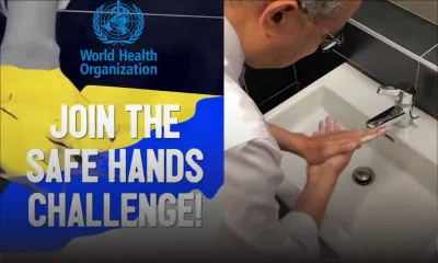 Covid-19 : voici le #SafeHands Challenge, êtes-vous prêts à le relever ? 