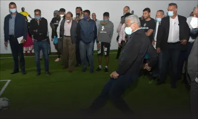 [En images] Pravind Jugnauth en mode footballeur à Moka