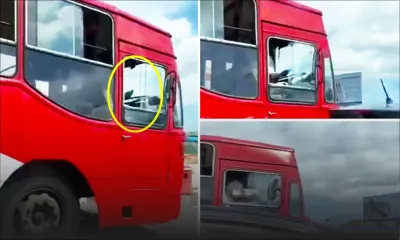 Trianon : un chauffeur de bus filmé en train d'utiliser son portable au volant