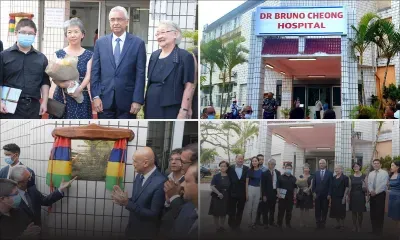 L’hôpital de Flacq au nom du Dr Bruno Cheong : «C’est notre devoir de l'honorer pour son travail remarquable» affirme le PM 