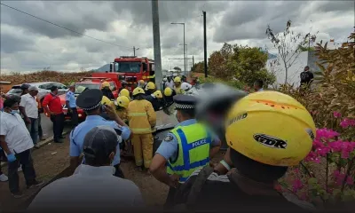 Accident fatal à Flic-en-Flac : une voiture fait plusieurs tonneaux et percute un pylône électrique  