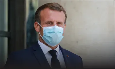 Covid-19: le président français Emmanuel Macron diagnostiqué positif