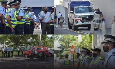 Comparution de Yogida Sawmynaden :  mobilisation policière aux abords de la New Court House