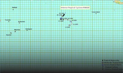 Le cyclone tropical intense Faraji n’influencera pas le temps local
