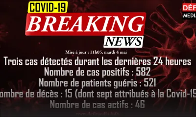 Covid-19 : trois cas de contamination locale détectés durant les dernières 24 heures 