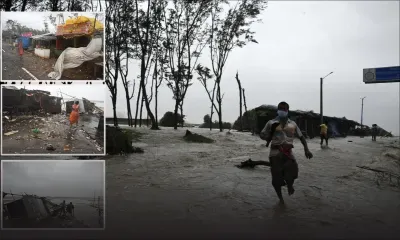 Le puissant cyclone Yaas s'abat sur les côtes orientales de l'Inde