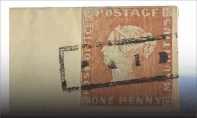 Philatélie : le timbre Red Mauritius vendu à Rs 402 millions