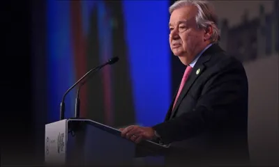 Climat : la COP26 doit agir pour «sauver l'humanité», réclame le patron de l'ONU