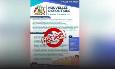 Le GIS met en garde contre un faux communiqué sur des nouvelles mesures sanitaires