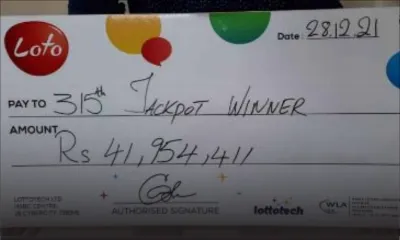 Loto : un habitant des Plaines-Wilhems remporte Rs 41,9 millions 