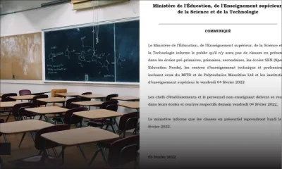 Pas d’école demain