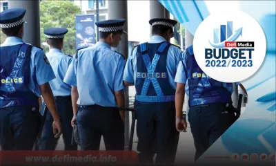 Budget 2022-2023 : Rs 10,9 milliards accordées à la police