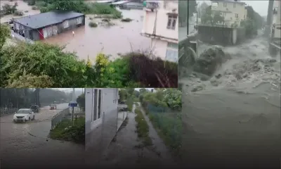 Pluies torrentielles : des scènes capturées par des internautes aux quatre coins du pays