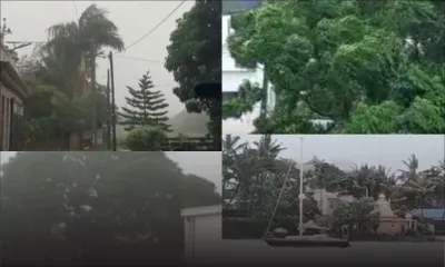 Alerte cyclonique 3 : des scènes capturées par des internautes