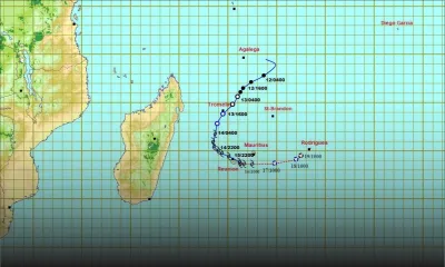 L’alerte 4 maintenue : Belal s’est affaibli et passe à son point le plus rapproché de Maurice