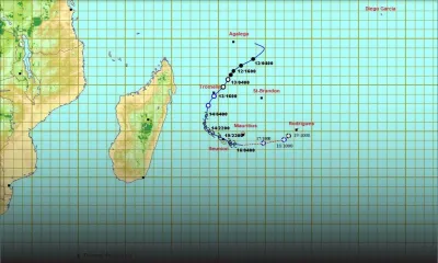 L'alerte 4 maintenue : Belal a déjà franchi son point le plus proche de Maurice, des conditions cycloniques persistent 