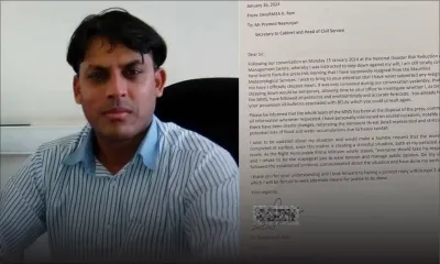 Ram Dhurmea : «I have never submitted any resignation nor have I officially stepped down»