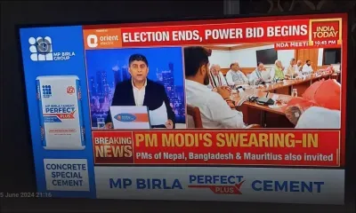 Pravind Jugnauth invité à la prestation de serment de Narendra Modi pour son troisième mandat