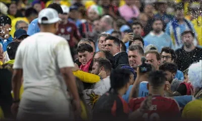 Copa America : Nunez et d'autres Uruguayens se battent avec des supporters colombiens après leur défaite