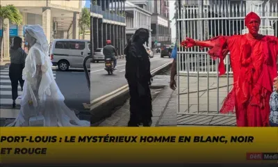 Port-Louis : le mystérieux homme en blanc, noir et rouge