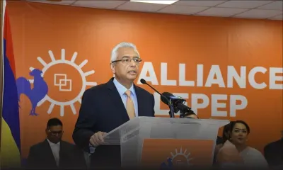Alliance Lepep : discours de Pravind Jugnauth 