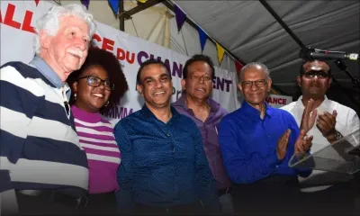 Baie-du-Tombeau : discours de Ramgoolam et de Bérenger au congrès de l’Alliance du Changement 