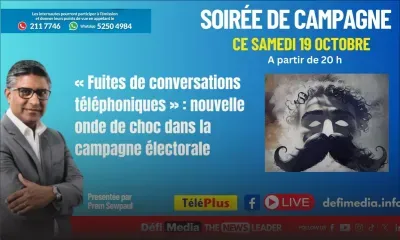 Soirée de Campagne – «Fuites de conversations téléphoniques» : nouvelle onde de choc dans la campagne électorale