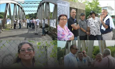 [En images] 50 ans après la révolte estudiantine : rassemblement des témoins sur le pont de GRNO