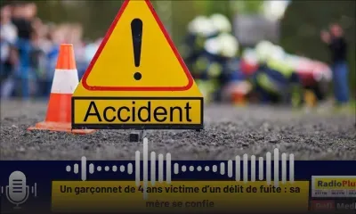 Un garçonnet de 4 ans victime d’un délit de fuite : sa mère témoigne