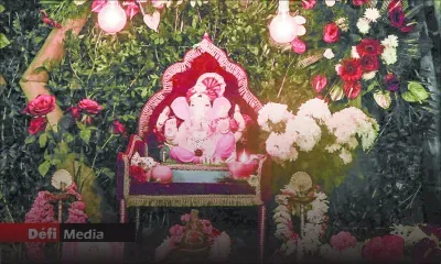 Ganesh Chaturthi célébrée en toute ferveur ce jeudi