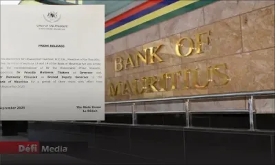 Le Dr Priscilla Muthoora Thakoor nommée gouverneure de la Banque de Maurice