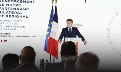 Visite présidentielle : inauguration de la nouvelle ambassade de France à Telfair