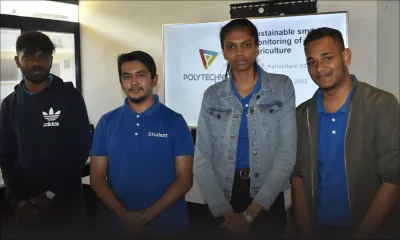 Objets connectés : des étudiants créent un radar contre les nuisibles et les voleurs dans les plantations