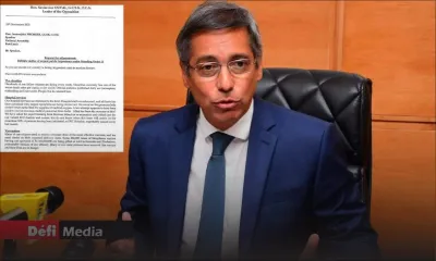 Situation sanitaire : Xavier-Luc Duval demande la suspension des débats, retrouvez sa lettre au Speaker