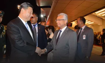 Visite officielle : le président chinois Xi Jinping est arrivé à Maurice