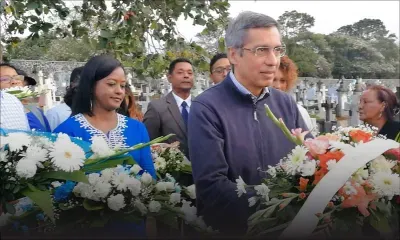 St-Jean : messe et dépôt de gerbes en mémoire de sir Gaëtan Duval