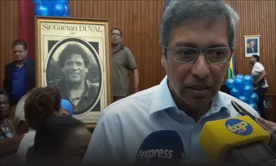 Le PMSD rend hommage à sir Gaëtan Duval 