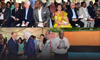 [En images] Navin Ramgoolam et Pravind Jugnauth présents au lancement du livre Olivier Bancoult – A Cry For Freedom: The Story of Chagos
