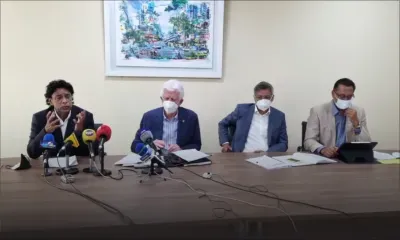 Plateforme de l'Espoir : Duval, Bérenger, Bodha et Bhadain face à la presse